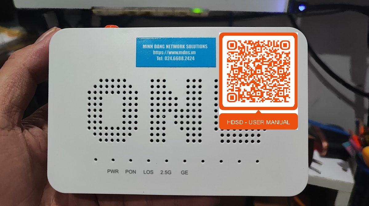 [BH 12T] Bộ chuyển ONU MD39H - CỔNG 2.5GBPS - HÀNG NEW