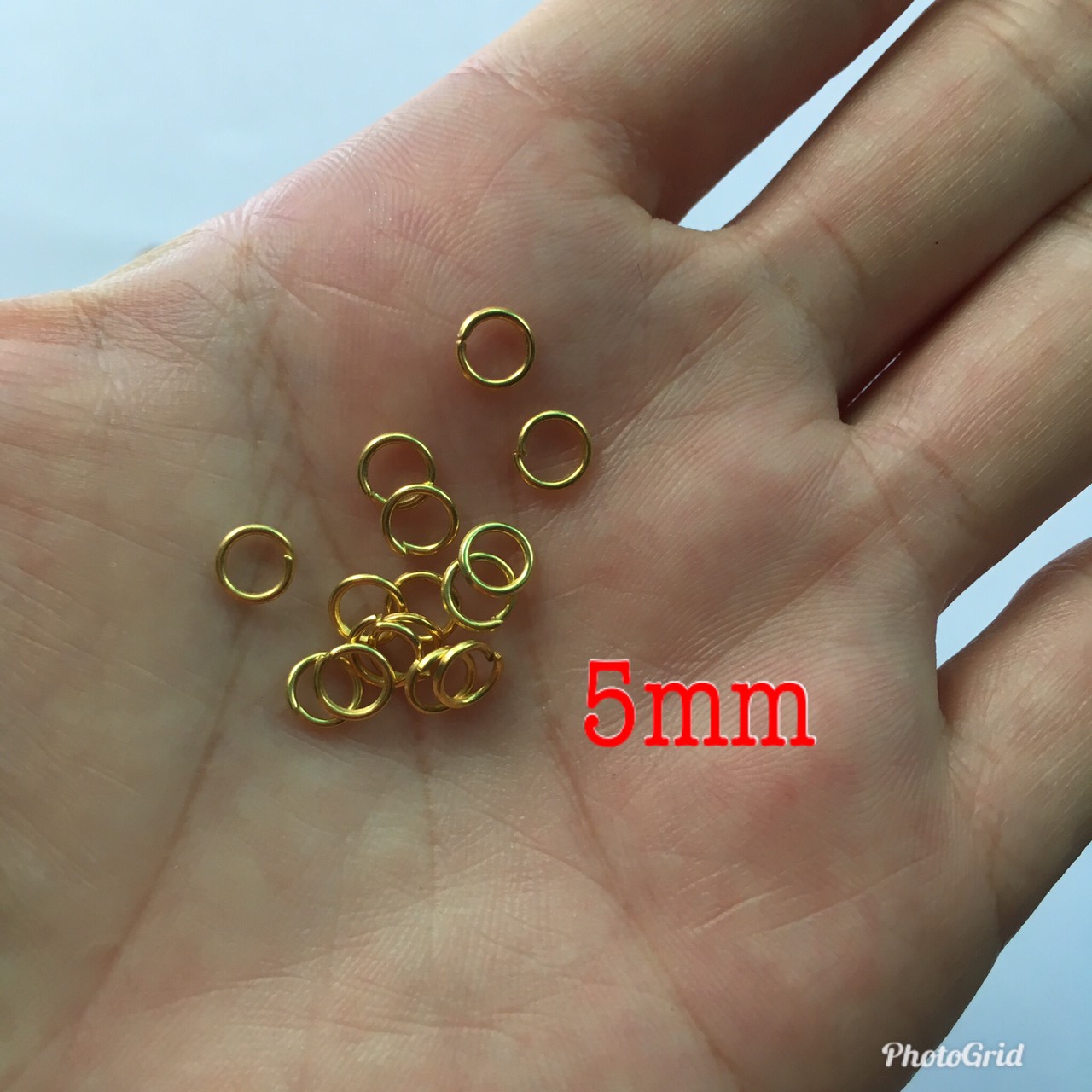 Khoen tròn 4-10mm nối trang sức handmade (đã cắt rãnh)