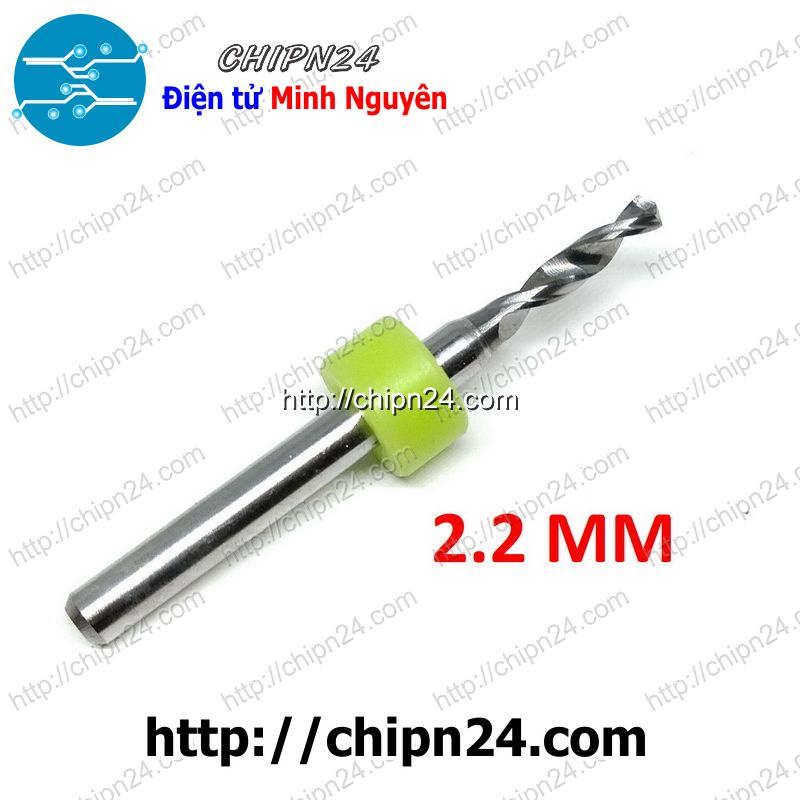 Mũi khoan mạch in cnc 2.2mm