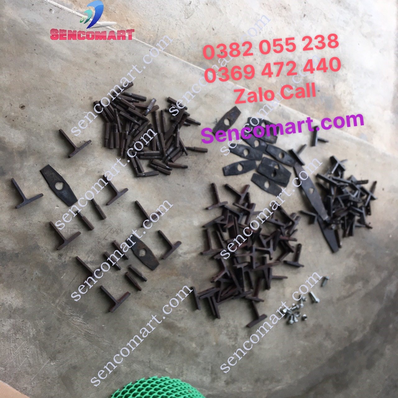 Linh kiện nghiền bột trong máy xát lúa