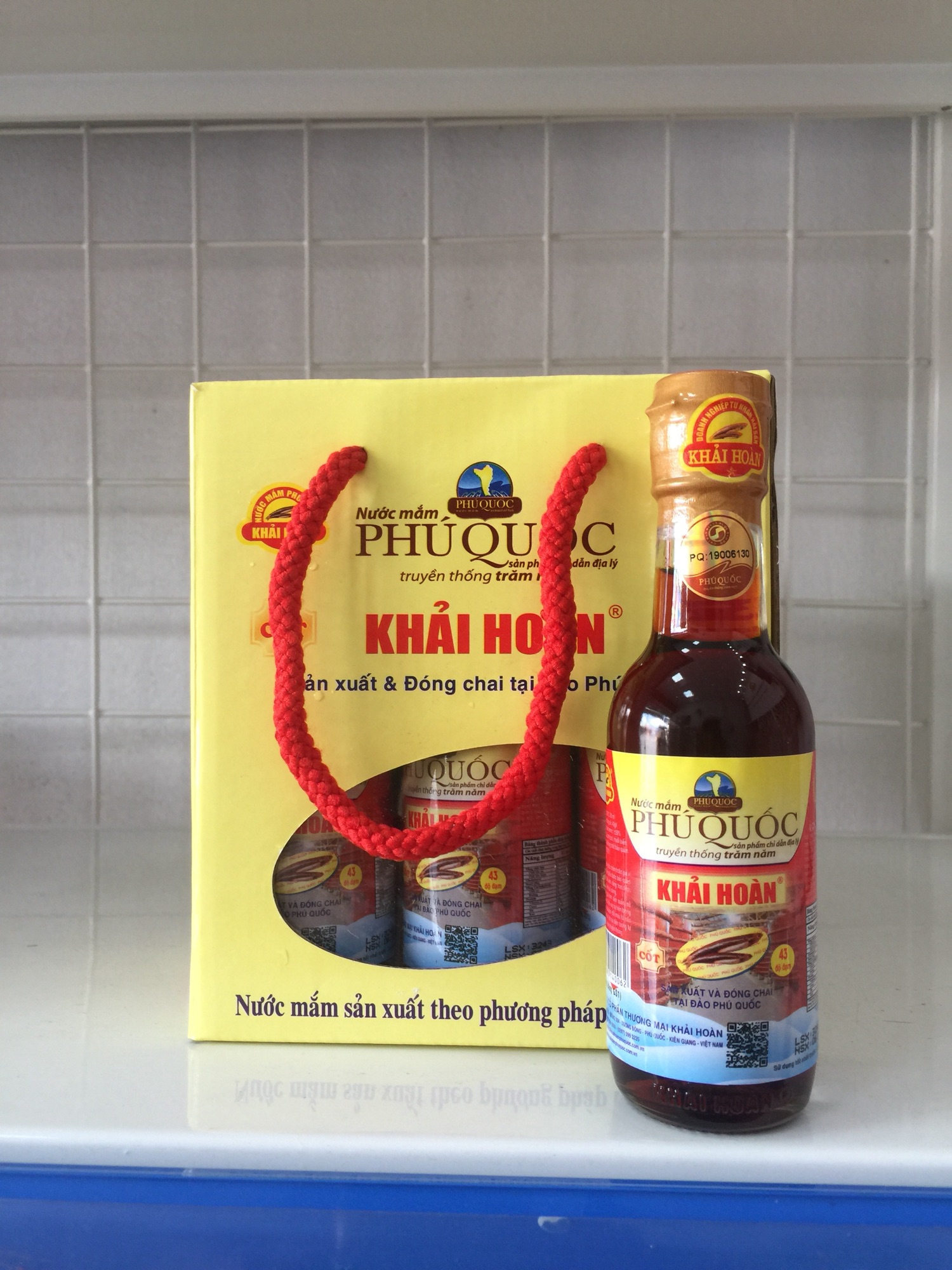 Nước mắm Phú Quốc Khải Hoàn 43 độ đạm - 90ml