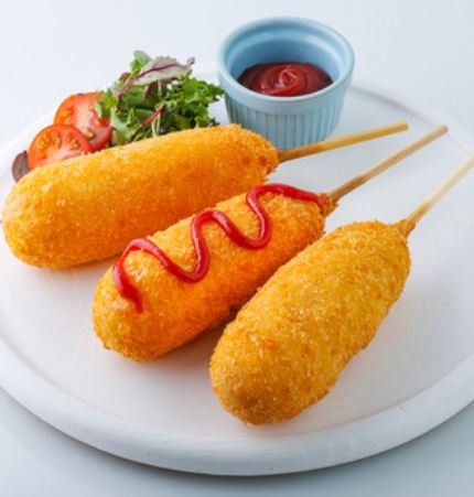 Hotdog phô mai gói 8 cây