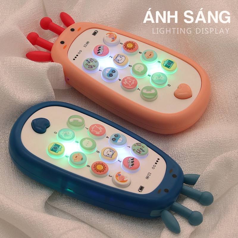 Đồ chơi cho bé điện thoại âm nhạc với các bài nhạc song ngữ DCGD09 KIDS GARDEN