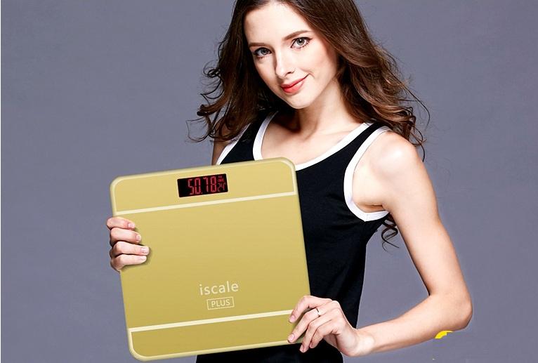 Cân sức khỏe Iscale Iphone ( vỏ Xanh Ngọc )