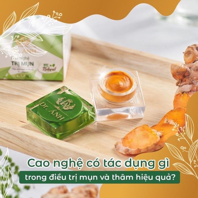 Cao nghệ Dr. Ánh Chính hãng, mờ thâm, sạch mụn giá rẻ