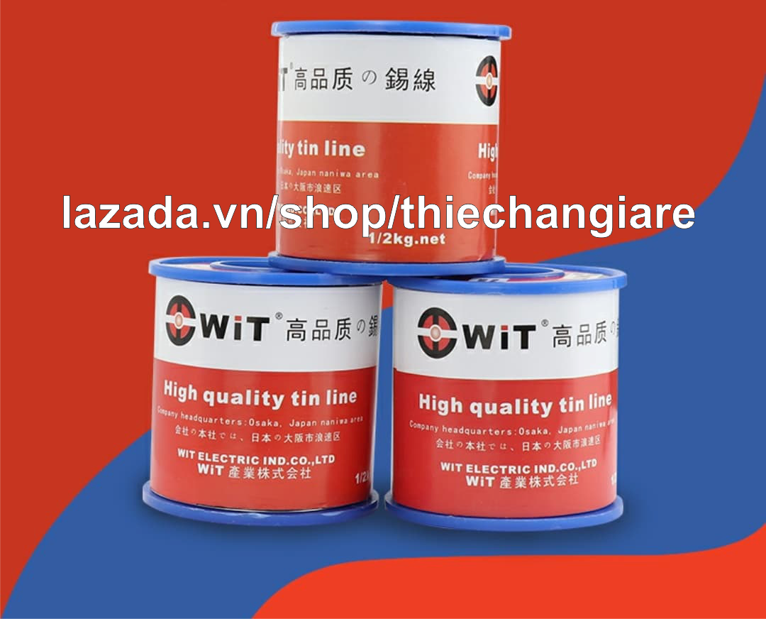 Thiếc Hàn 63/37 Chuẩn Nhật Bản Mối Hàn Nhẹ Nhiệt Mịn và Sáng Bóng [ Thiếc hàn bán lẻ theo mỗi 5 mét | Tặng thêm 5 mét khi mua từ 35 mét ]