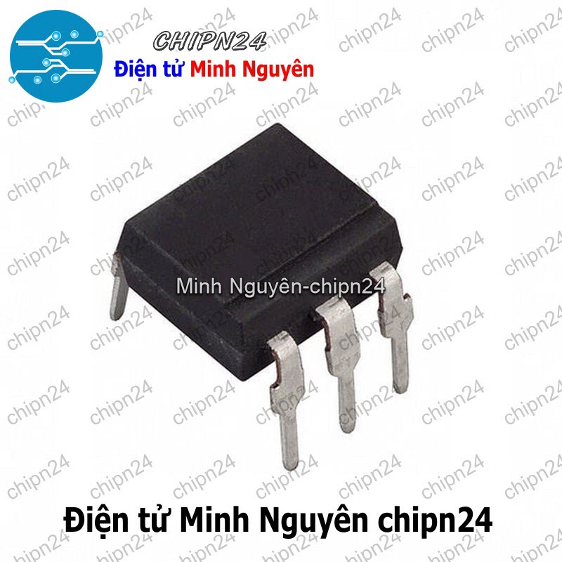 [2 con] (DT) Opto MOC3021 DIP-6 Đen Hàng Tốt (3021) - HH005349