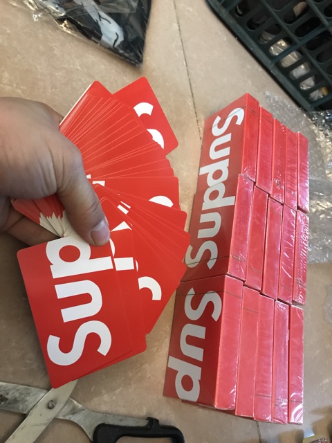 Bộ Bài Tây Supreme 54 lá Tú Lơ Khơ (Đỏ)