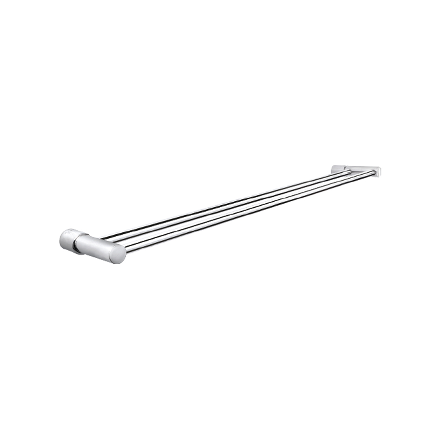 Treo Khăn Đôi Nắp Tròn Tovashu 304-E7 (inox 304 - bảo hành 20 năm)
