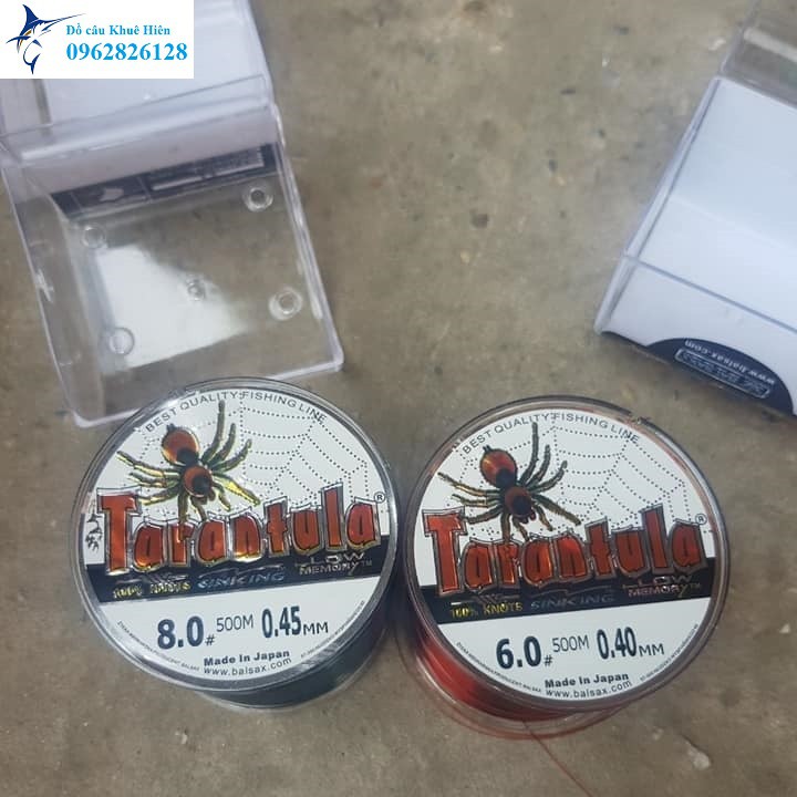 Cước câu cá nhện tarantula 500m cước câu cá nhện