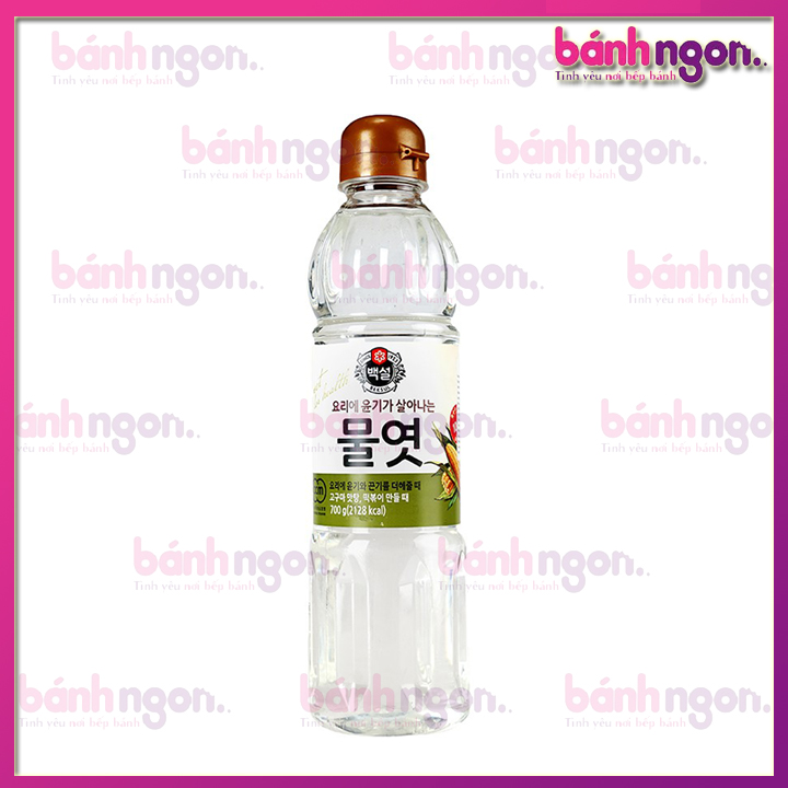 🍩🍩🍩Mật ngô corn syrub (nước đường trắng) Beksul Hàn Quốc Chai 700g🍩🍩🍩