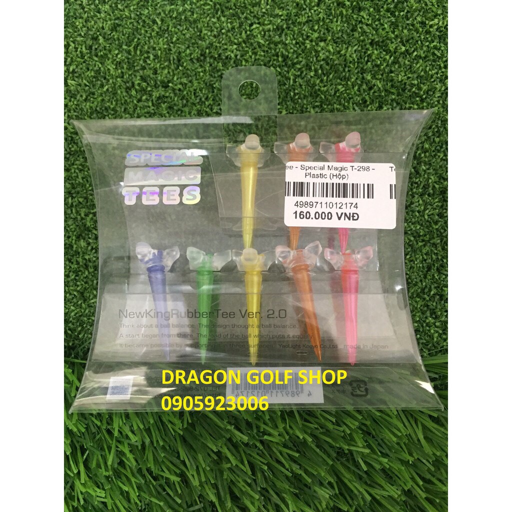 Tee golf New King Rubber Tea Version 2.0 - T-98 T-298 (tee phát bóng gôn) 3328 5455