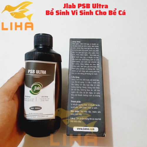 Jlab PSB Ultra - Vi Khuẩn Quang Hợp PSB - Tạo Vi Sinh Cho Hồ Cá Thuỷ Sinh