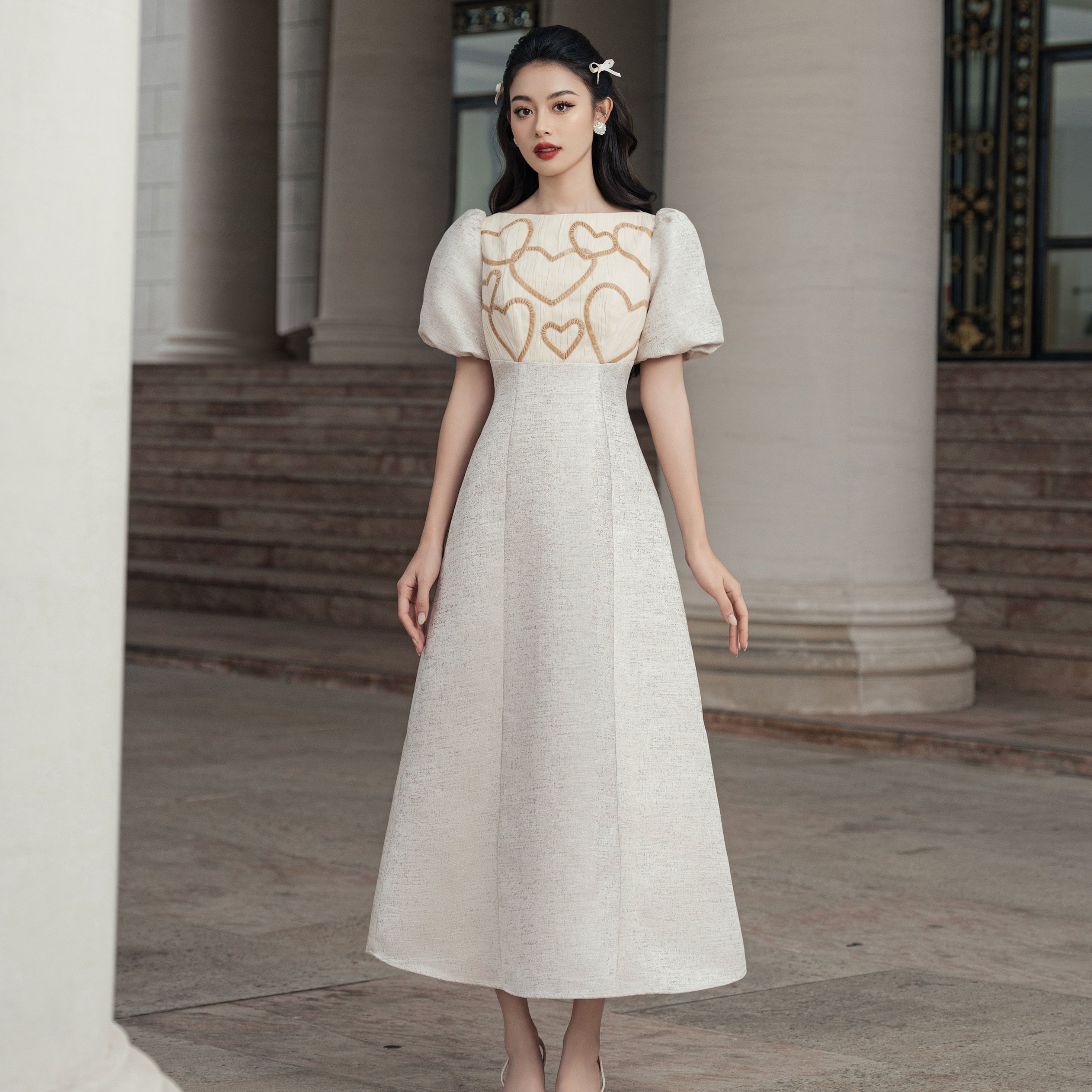Voucher siêu sale 15% olv - đầm francia dress