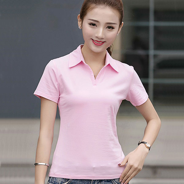 [HCM]Áo Thun Cổ Trụ Nữ Thời Trang