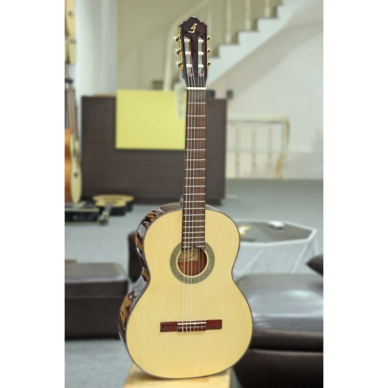 Đàn Guitar Classic Ba Đờn C170 ( Sơn Bóng )+ bao 1 lớp + capo B601 + pick A100