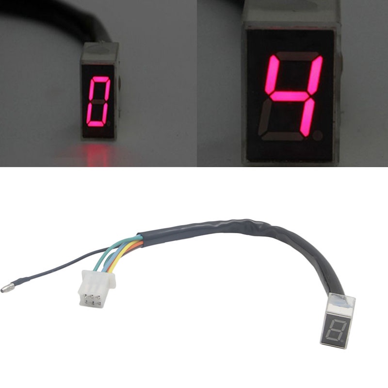 Bộ đèn led cảm biến chuyển số hiển thị báo số cho xe máy