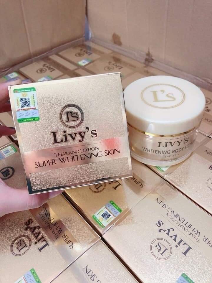 Kem dưỡng trắng body Livy[Chính Hãng]
