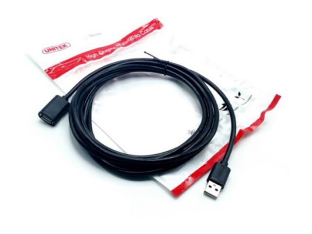 Cáp USB nối dài 3m - Unitek Y-C417GBK