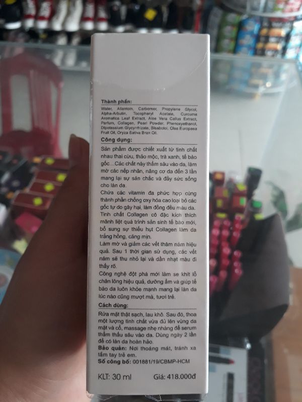 Serum Synthetic  ZARA Luxury Mờ Thâm Nám