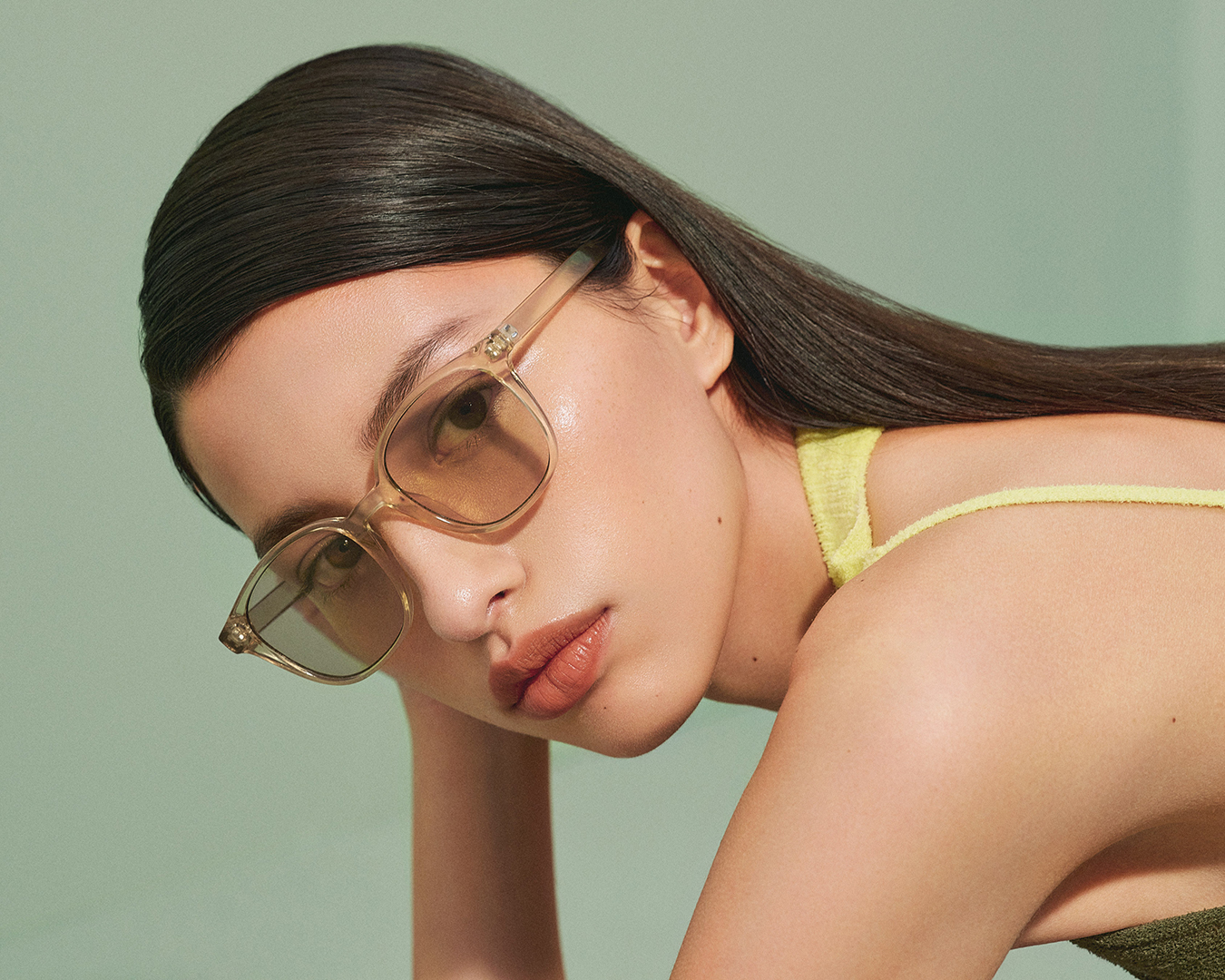 SUNNIES STUDIOS - Kính Mát Gọng Vuông Neo Cornhusk - 60313-3-3
