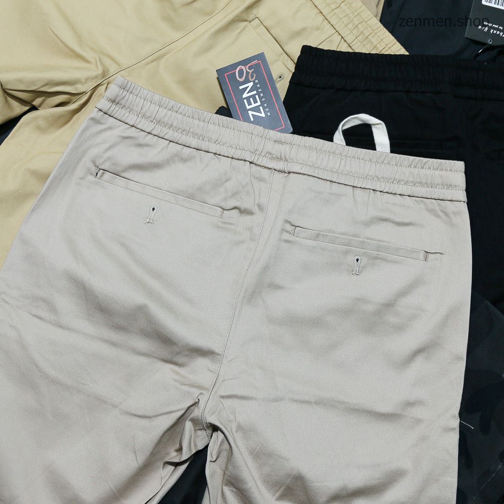 Quần Short Nam Kaki Lưng Thun Xuất Hàn