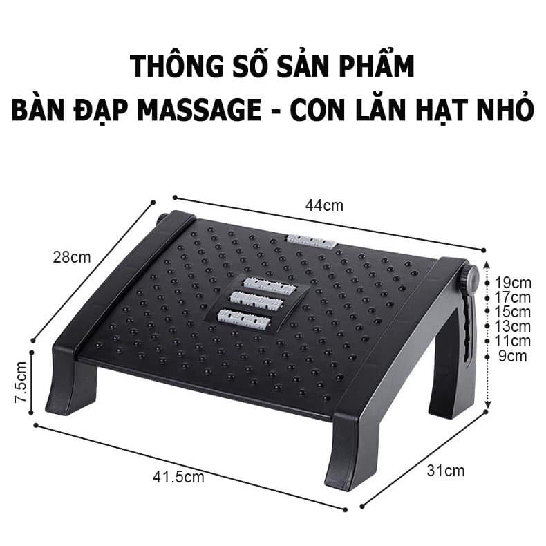 Ghế gác chân công thái học