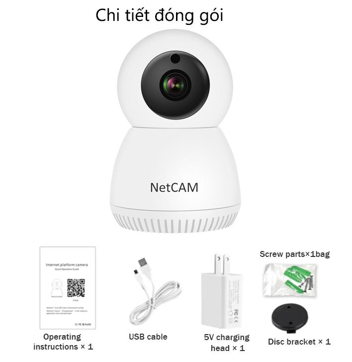Camera IP wifi NetCAM NVC2.0 1080P - Hãng Phân Phối Chính Thức