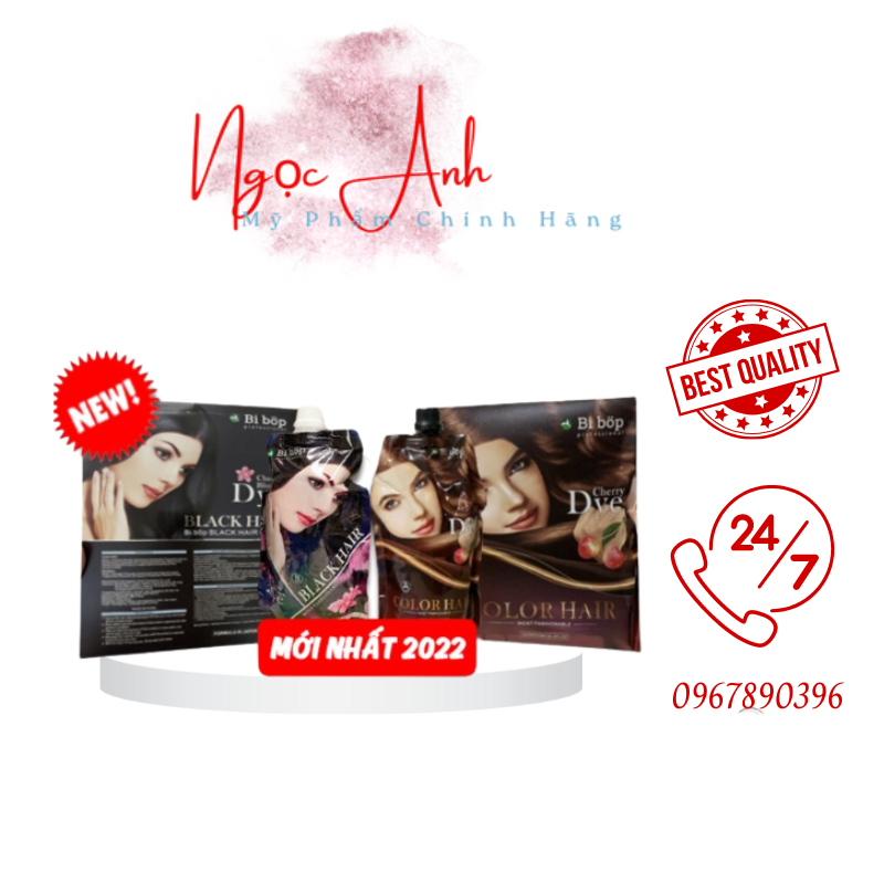 Nhuộm đen Bibop Phủ Bạc 500mlx2