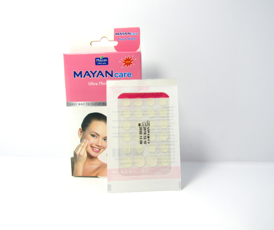 Miếng Dán Mụn Mayan Ultra Thin Spot 24 Miếng/Hộp