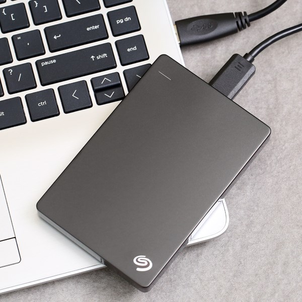 [Best Seller] Ổ Cứng Di Động HDD Seagate Backup Plus slim USB 3.0 1 TB Đen