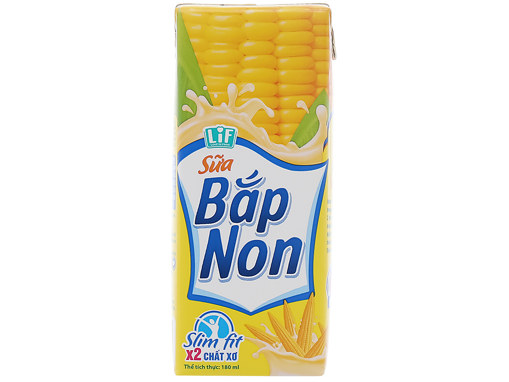[HCM]SỮA BẮP NON LIF 24 HỘP x 180ML