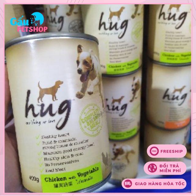 Pate dinh dưỡng cho chó HUG lon 400g