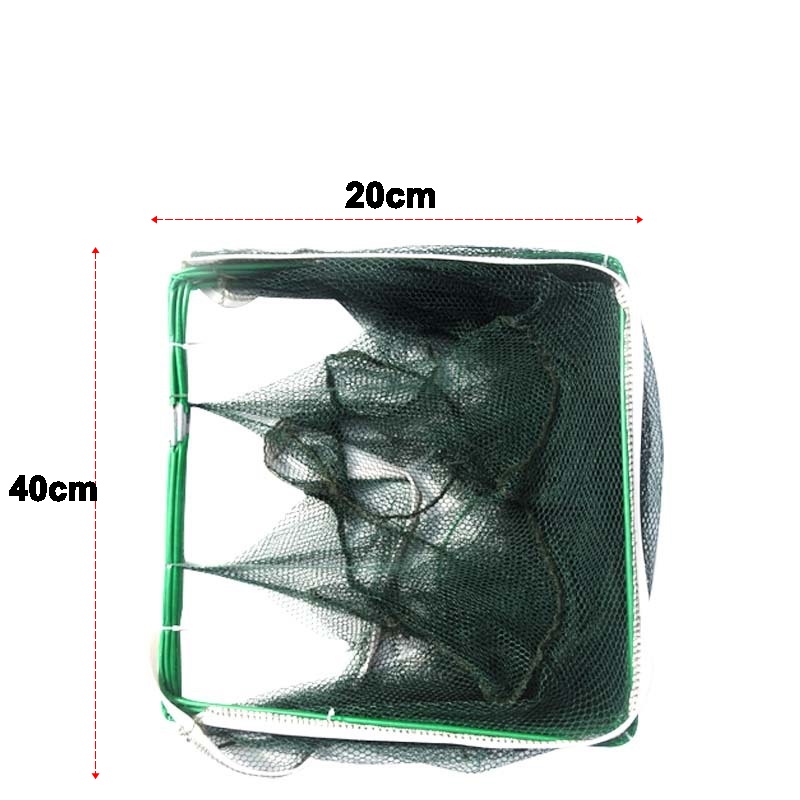 [HCM]Lưới Đánh Cá Lồng Bẫy Cá Gấp Gọn ama98