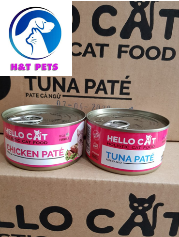 Combo 10 hộp Pate Hello Cat 190g