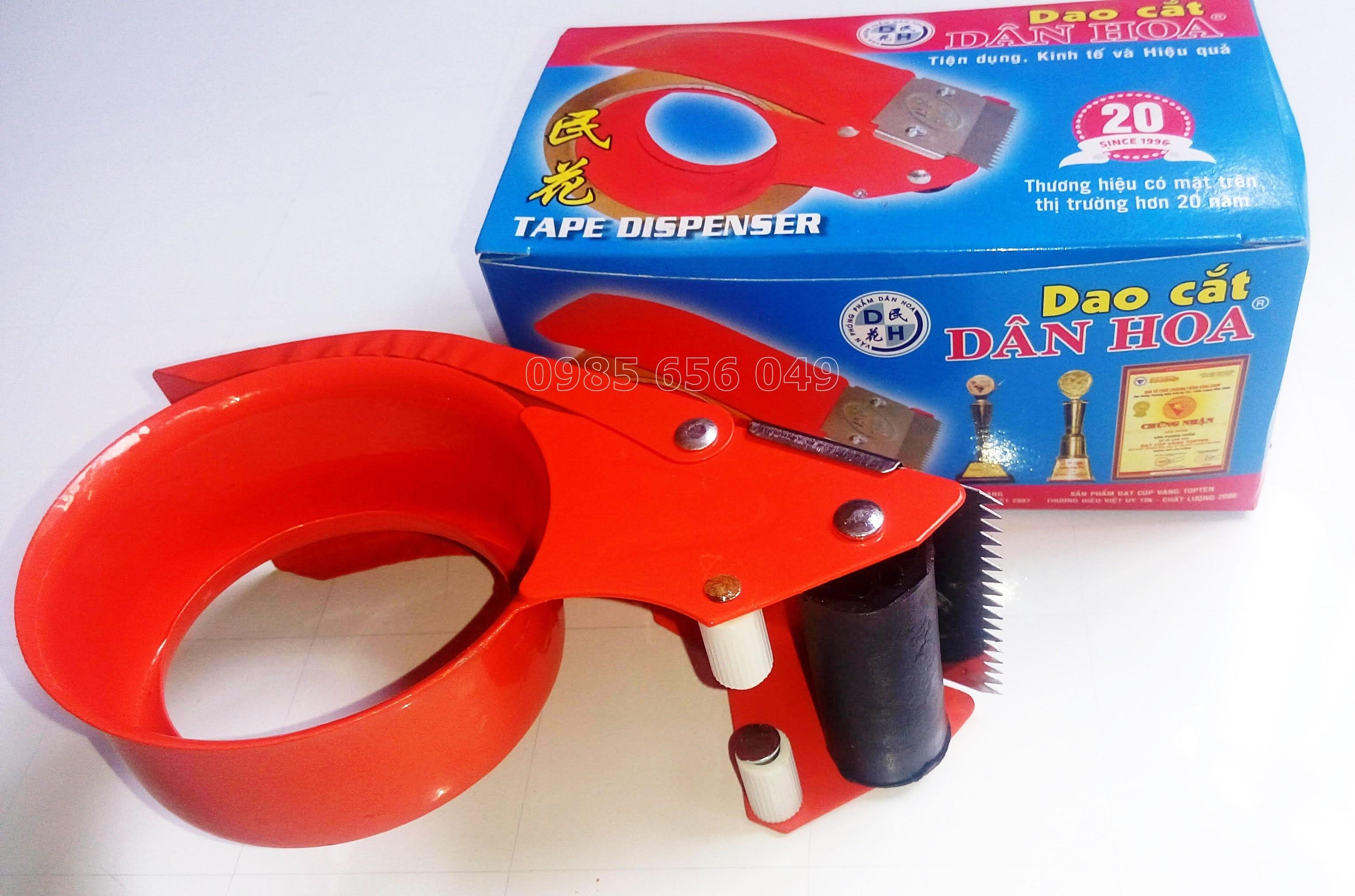 Dụng cụ Cắt băng keo DÂN HOA 5P tay cầm sắt