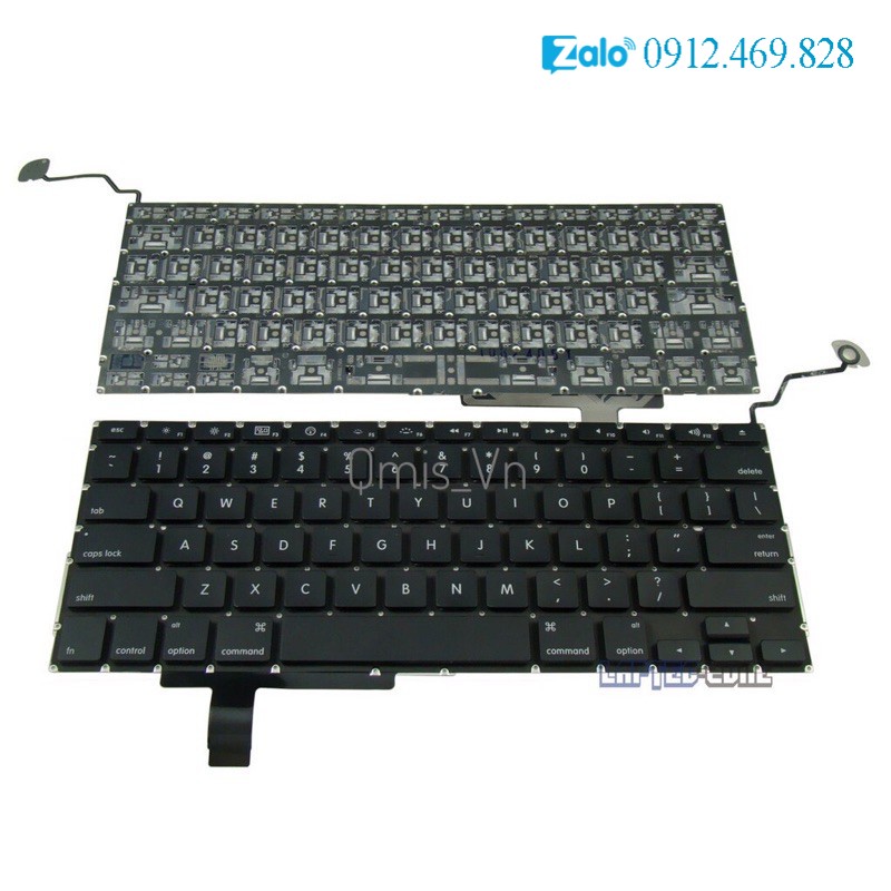 Bàn phím laptop 15 inch a1297 – a1297 - chuẩn us - nút enter ngang