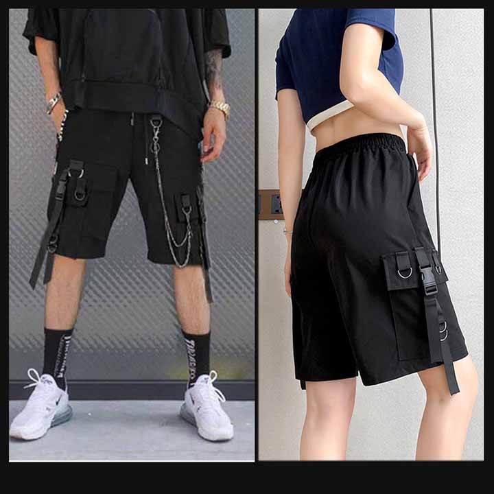 BÁO GIÁ QUẦN SHORT KAKI LƯNG THUN NỮ GIORNO MIMOSA MÀU XANH ĐEN C38 | Shopee Lazada Sendo Tiki mới nhất 36 💥 GIÁ SẬP SÀN 💥 Quần Sooc Kaki Túi Hộp Unisex Phối Xích Dáng Short Cộc Ulzzang Hàn Quốc, đùi Thun nam nữ co dãn màu đen