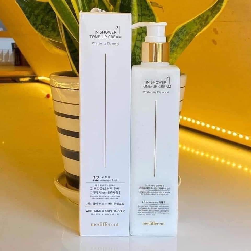 [Hoàn Tiền 8%]Sữa Tắm Truyền Trắng Medifferent In Shower Tone Up Cream