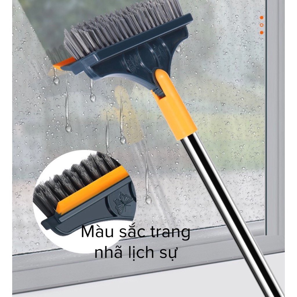 Chổi chà sàn 2in1 ( 1 mặt quét, 1 mặt đẩy )