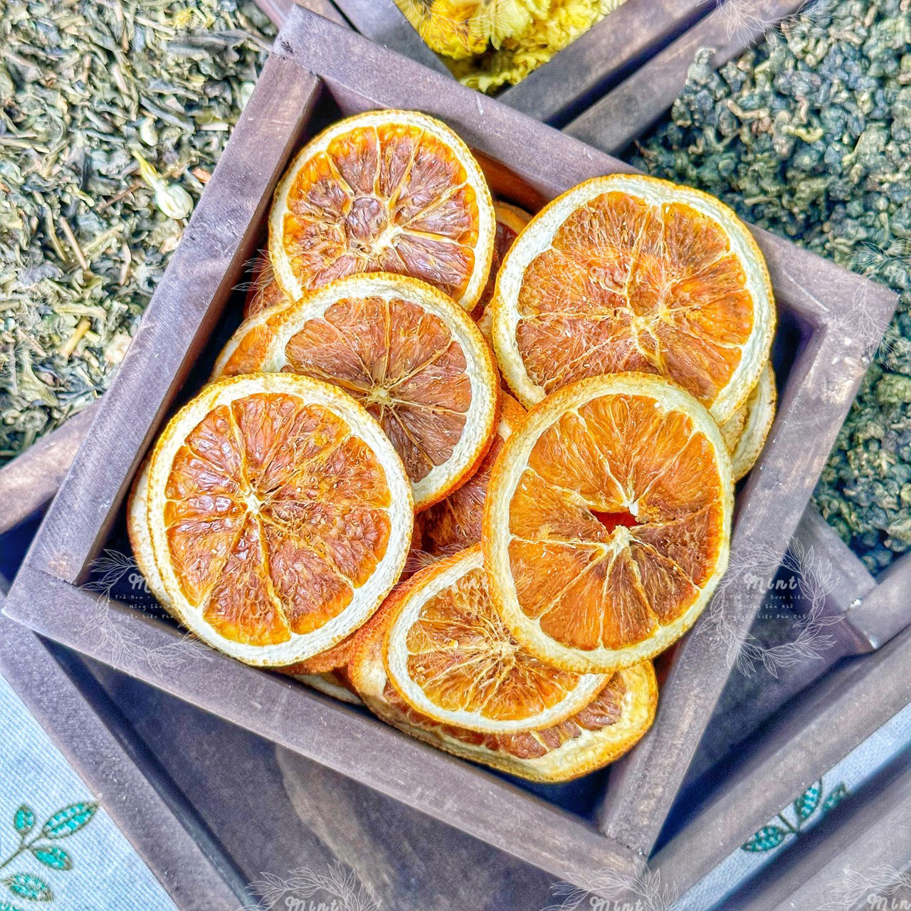 Cam Lát Vàng Sấy Khô (Cam Vàng Sấy Lạnh) - Túi 500gr