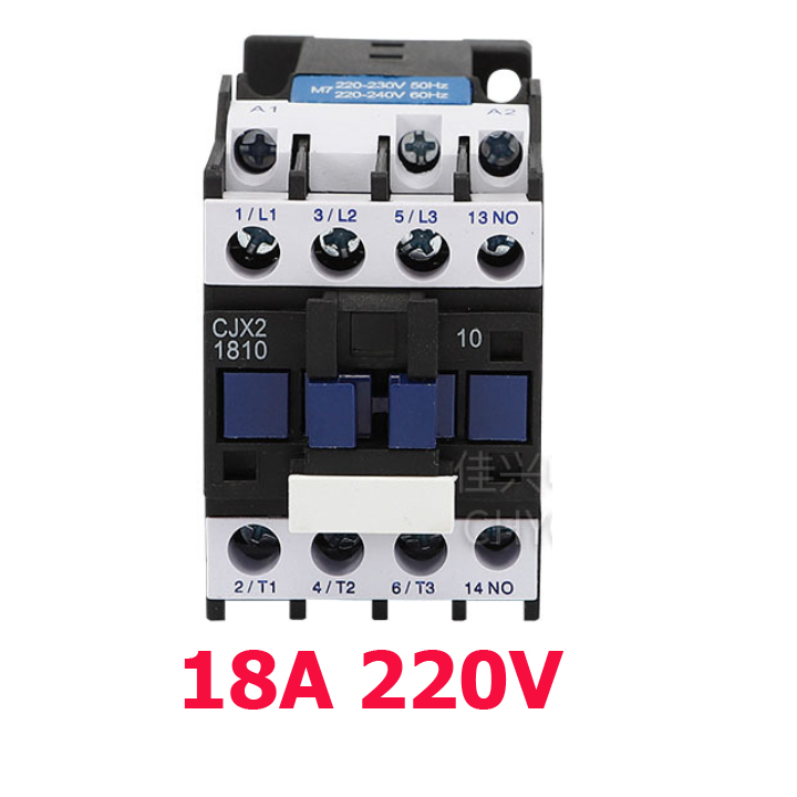 Khởi động từ 1 pha 18A, 25A 32A 220V