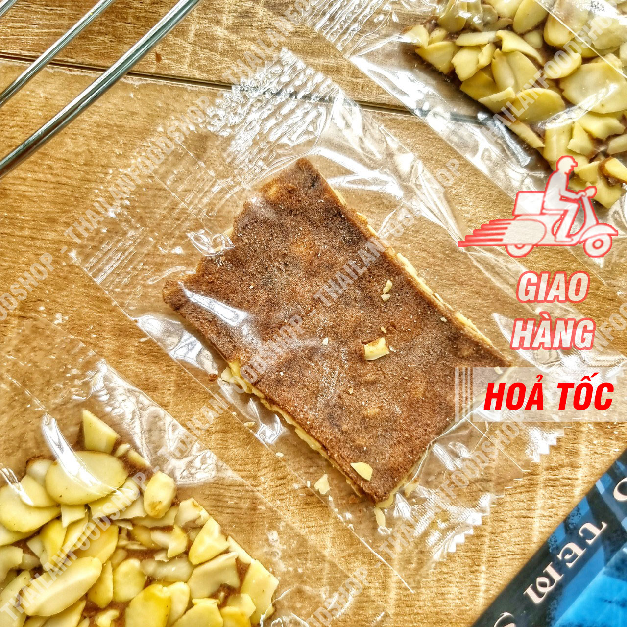 Bánh Ngói Hạnh Nhân Chocolate - Lon 300gr