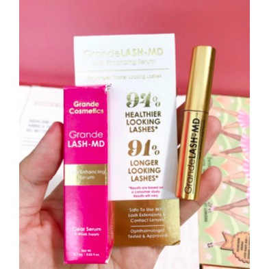 Huyết thanh dưỡng mi GrandeLash MD Lash Enhancing Serum Grande Cosmetics 0.7ml