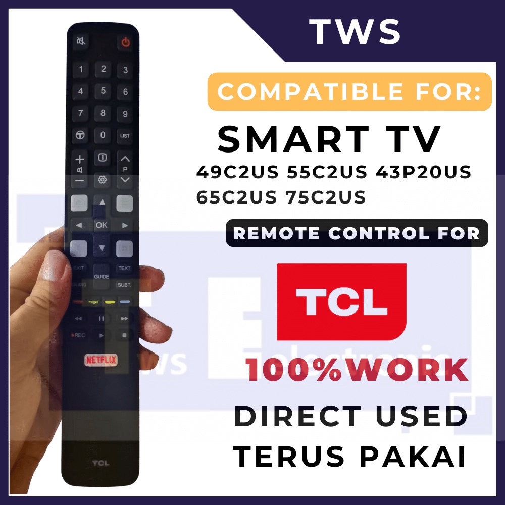Tws tv điều khiển từ xa tcl android tv điều khiển từ xa