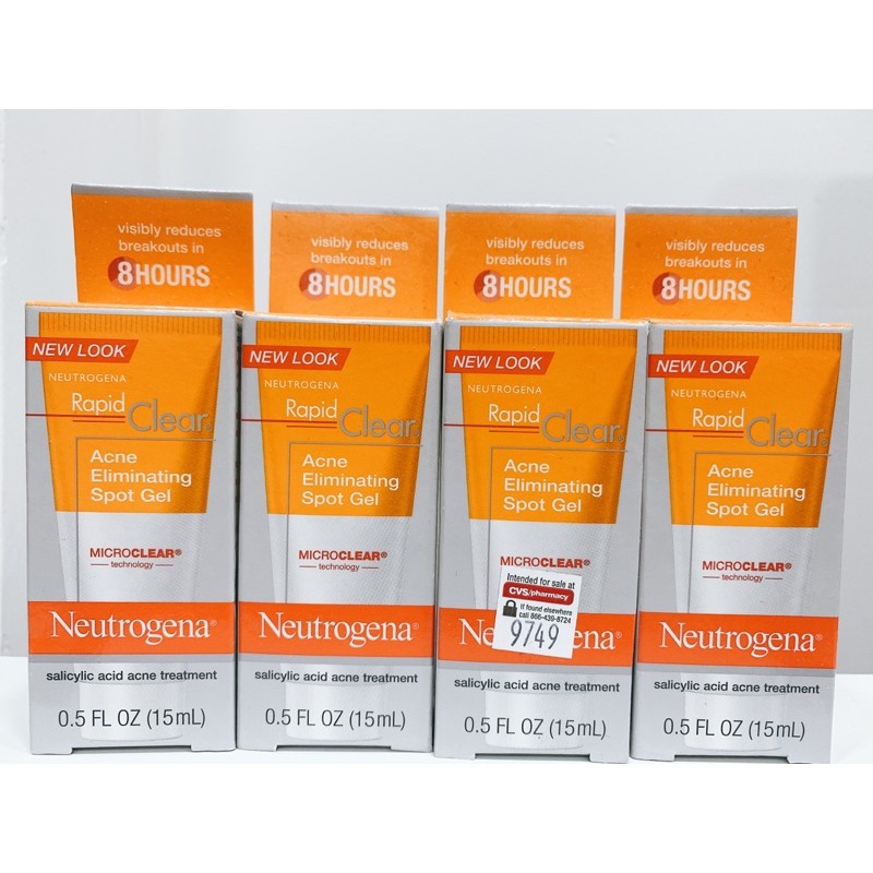 [CHÍNH HÃNG] Gel Chấm Mụn Neutrogena Rapid Clear Eliminaing Spot Gel
