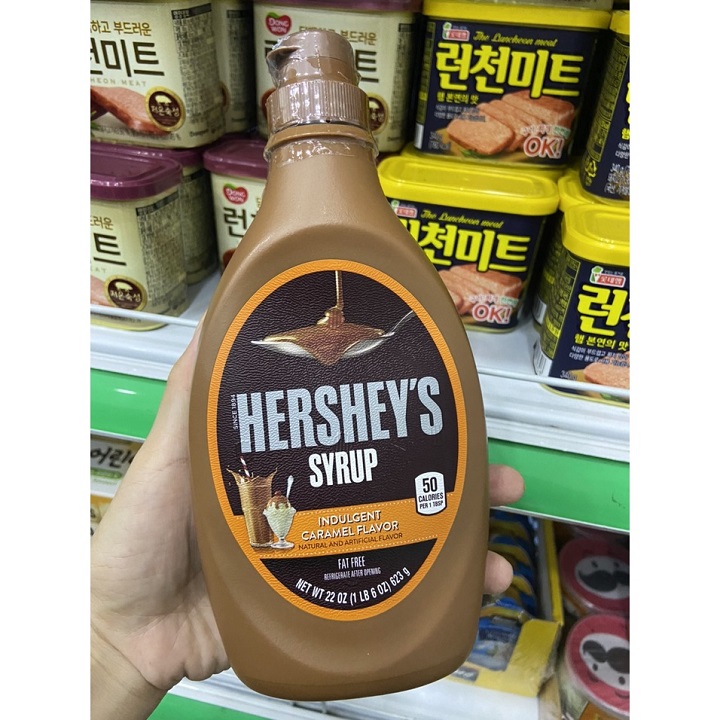 Siro Hershey's socola chai 680g hàng Mỹ