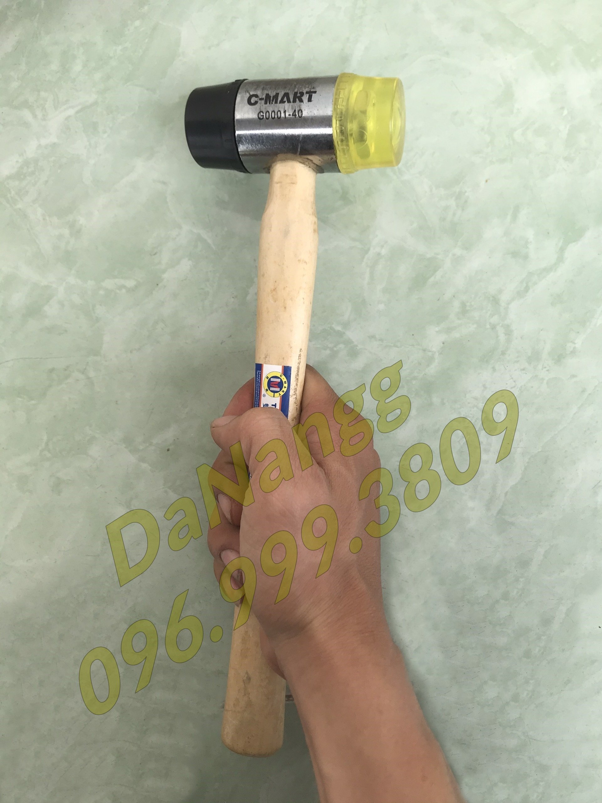 Búa đầu su 2 đầu cmart đường kính búa 40mm