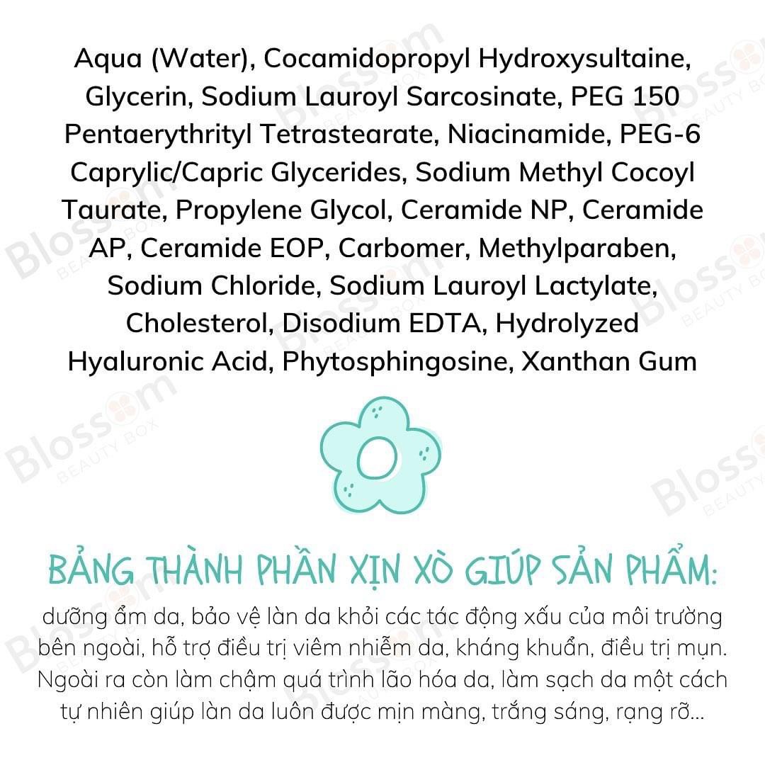 Sữa rửa mặt CERAVE da dầu, da khô #blossom
