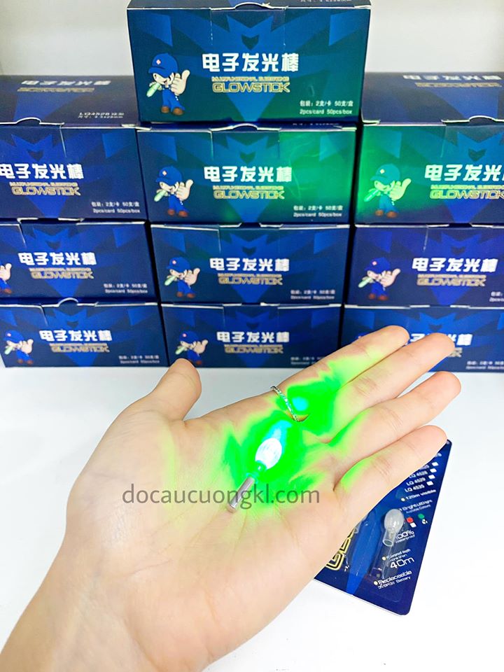 Đèn led câu cá 90h bóng tròn dùng pin CR425
